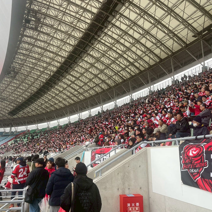 JAPAN RUGBY LEAGUE ONE  レッドハリケーンズ大阪 vs 豊田自動織機シャトルズ愛知   ブース出展レポート
