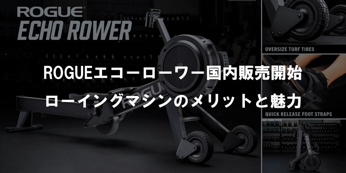 ROGUEエコーローワー国内販売開始：ローイングマシンのメリットと魅力