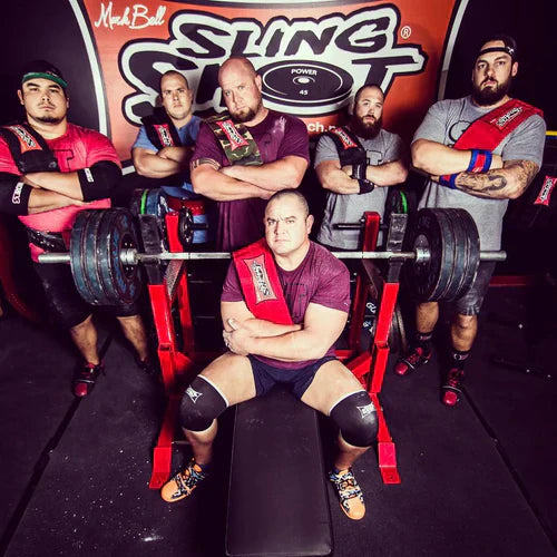 ベンチプレス用サポーター"スリングショット"の解説