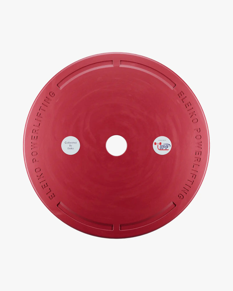 ELEIKO 新型パワーリフティングコンペティションプレート IPF公認品