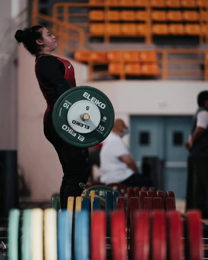 ELEIKO ウェイトリフティングコンペティションプレート IWF公認品