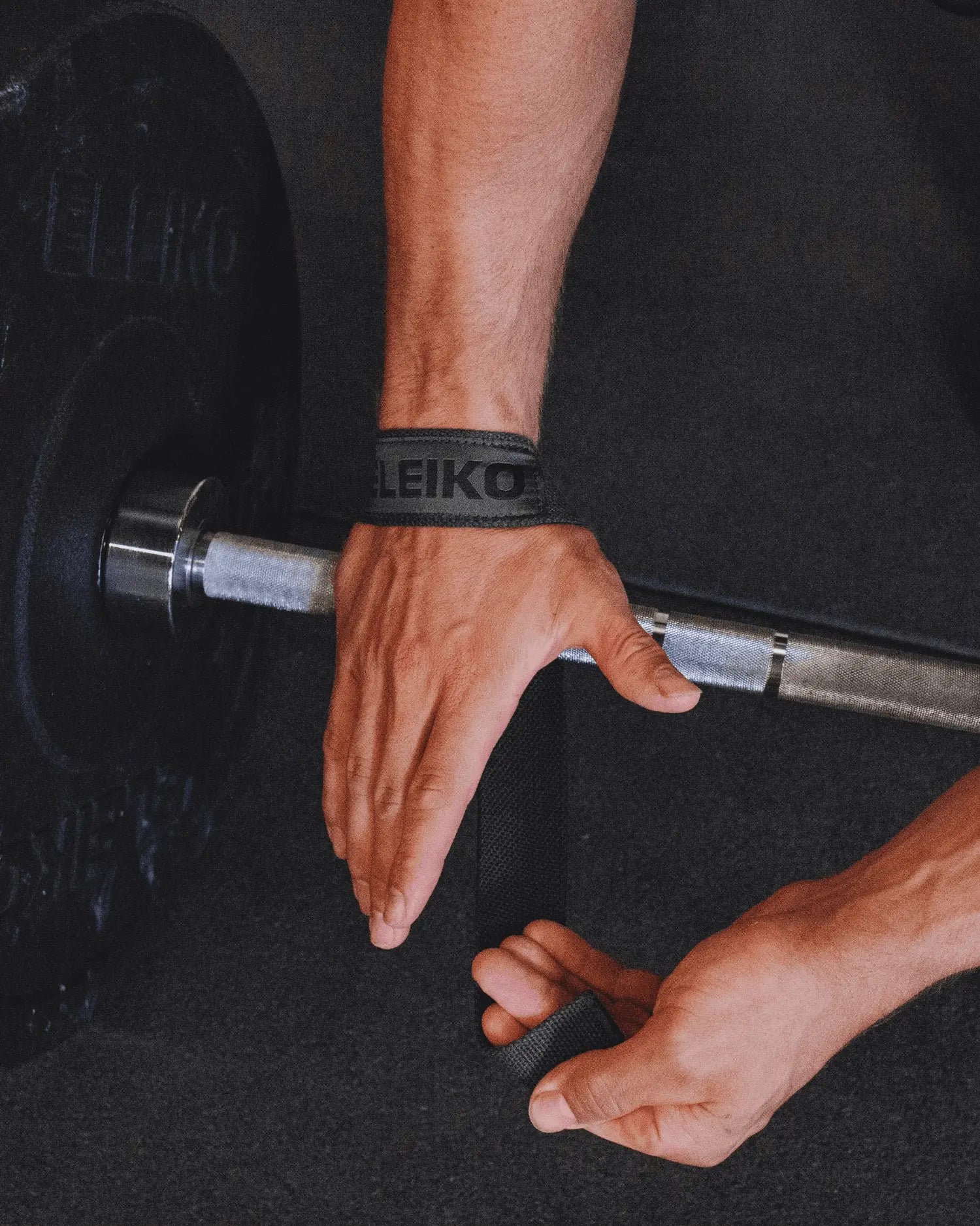 パワーリフティング　シングレット　ELEIKO 鬼リストラップ　99㎝　セット売 ELEOKO_2048x2048_lifting_strap