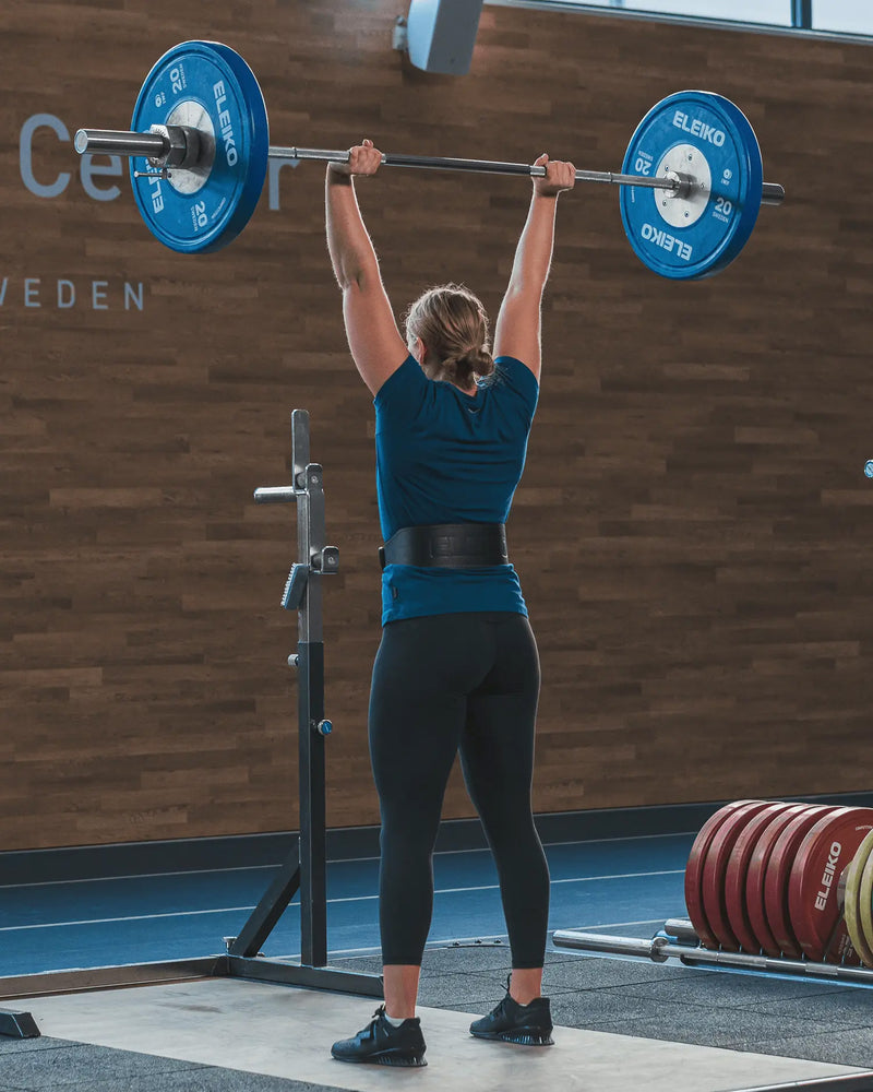 ELEIKO ウェイトリフティングレザーベルト