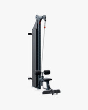 ELEIKO ラットプルダウン＆ローロウ コンボ 壁面設置型 120kg ストロングブルーのローロウ設定 正面斜視