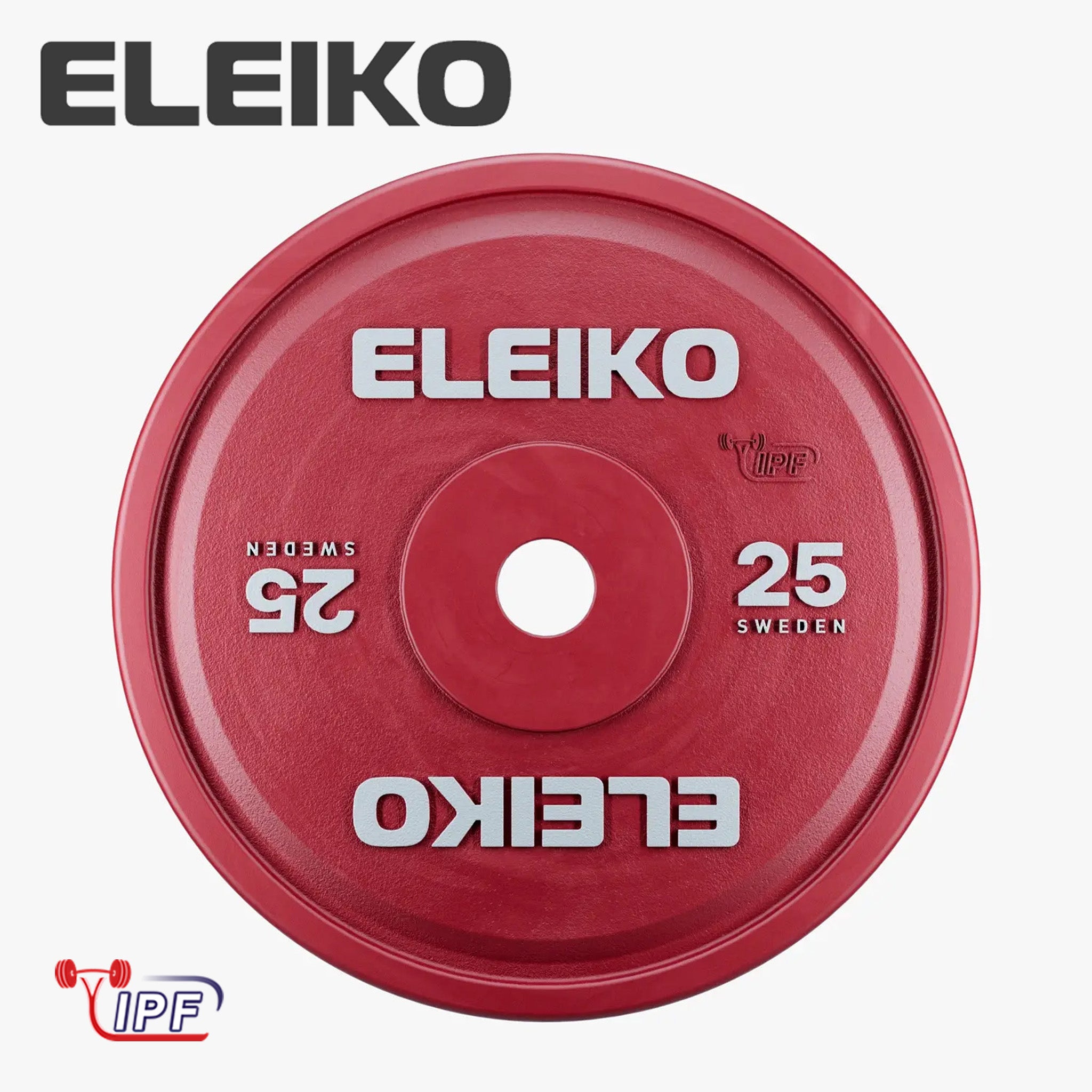 ELEIKO 新型パワーリフティングコンペティションプレート IPF公認品