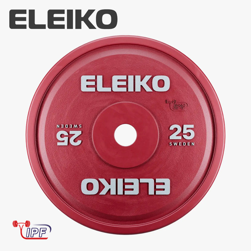 ELEIKO 新型パワーリフティングコンペティションプレート IPF公認品