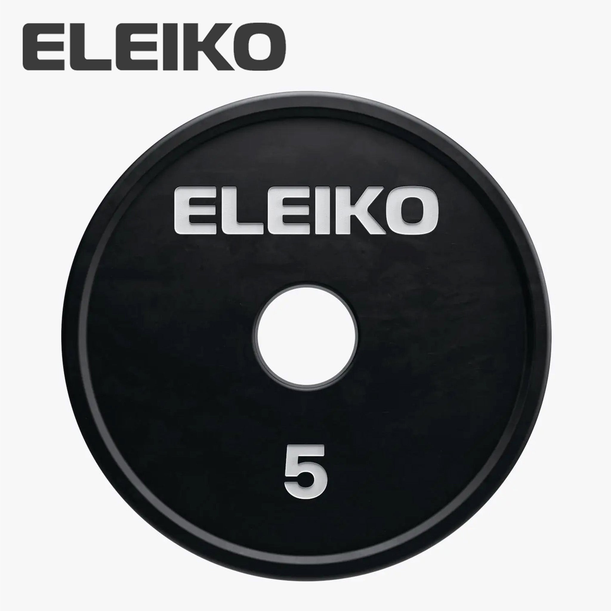 ELEIKO チェンジプレート ブラック — MBC POWER SHOP