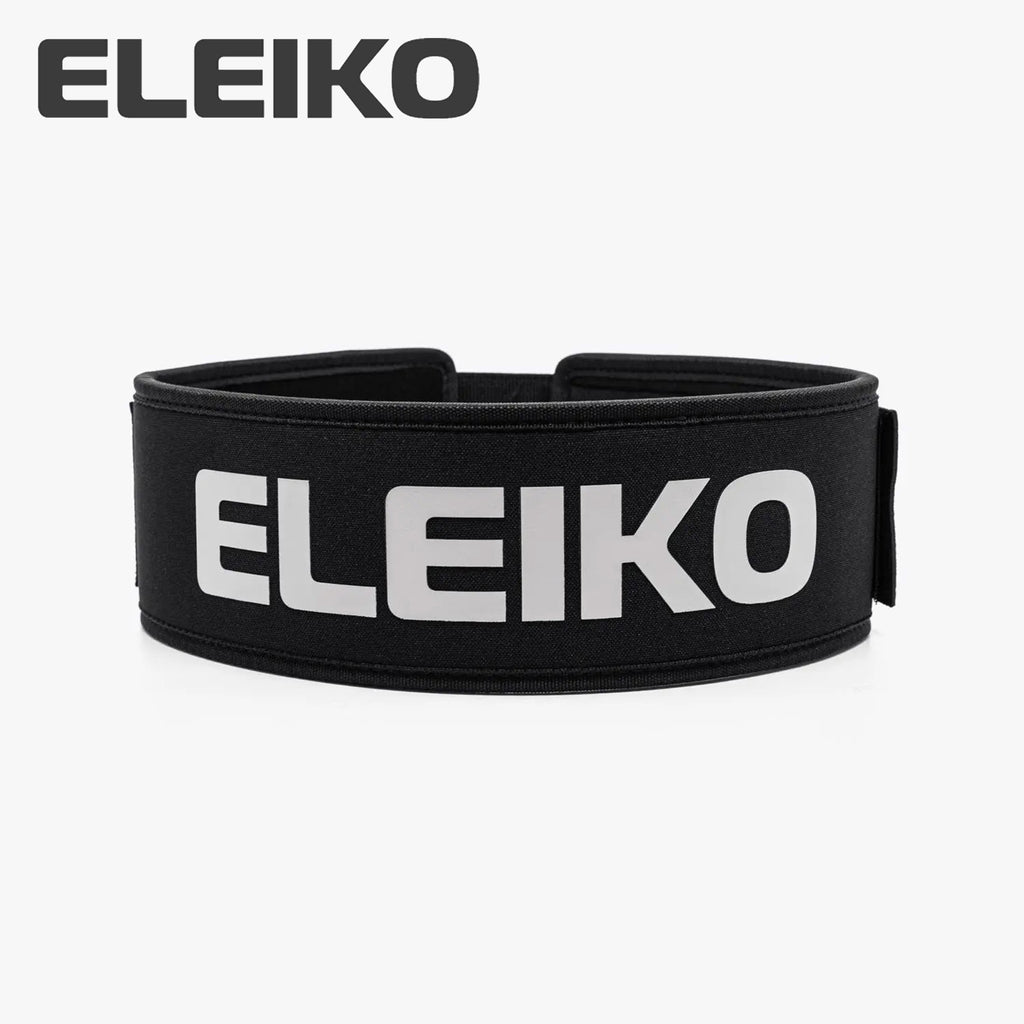 ELEIKO　ハイブリッド　リフティングベルト　ブラック Mサイズ　ナイロン ELEIKO ハイブリッドリフティングベルト — MBC POWER SHOP