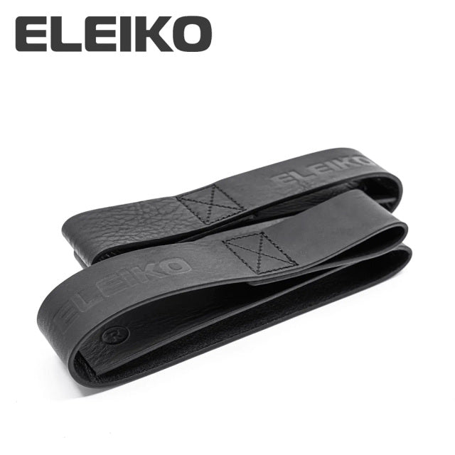 ELEIKO レザーリフティングストラップ — MBC POWER SHOP