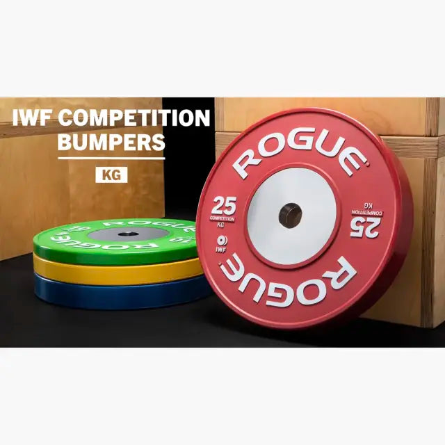 ROGUE KG Competition Bumper Plate IWF Approved