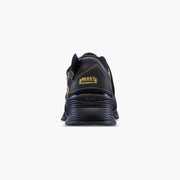 TYR L-2 リフター ブラック/ゴールド ヒール後方 L-2 表記とSquat Universityロゴを備えた高剛性ヒール構造