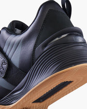 TYR L-2 リフター ブラック/ガム ヒール側面 高低差と硬質ヒールによるスクワット時の安定性を強化した設計