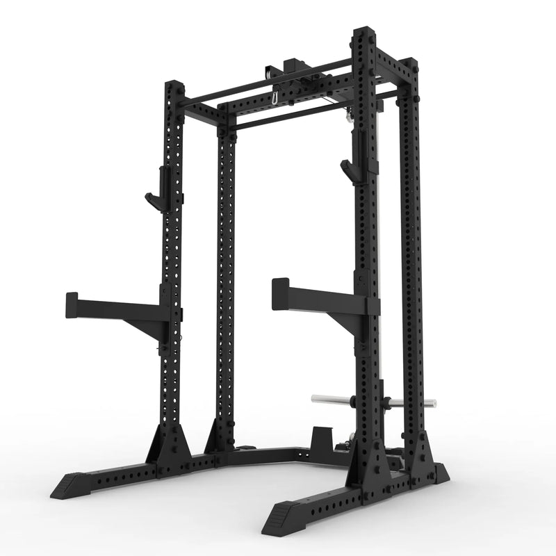 タイプ1.5_ブラック_プレートロード式ラットプルダウン/ローロウ