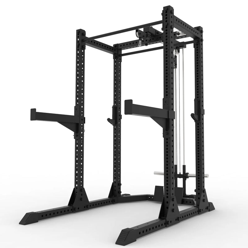 タイプ2_ブラック_プレートロード式ラットプルダウン/ローロウ