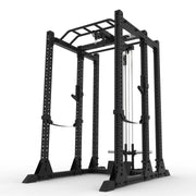 タイプ4_ブラック_プレートロード式ラットプルダウン/ローロウ