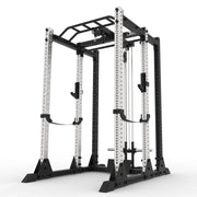 タイプ4_ステンレス＆ブラック(タイプ4)_プレートロード式ラットプルダウン/ローロウ