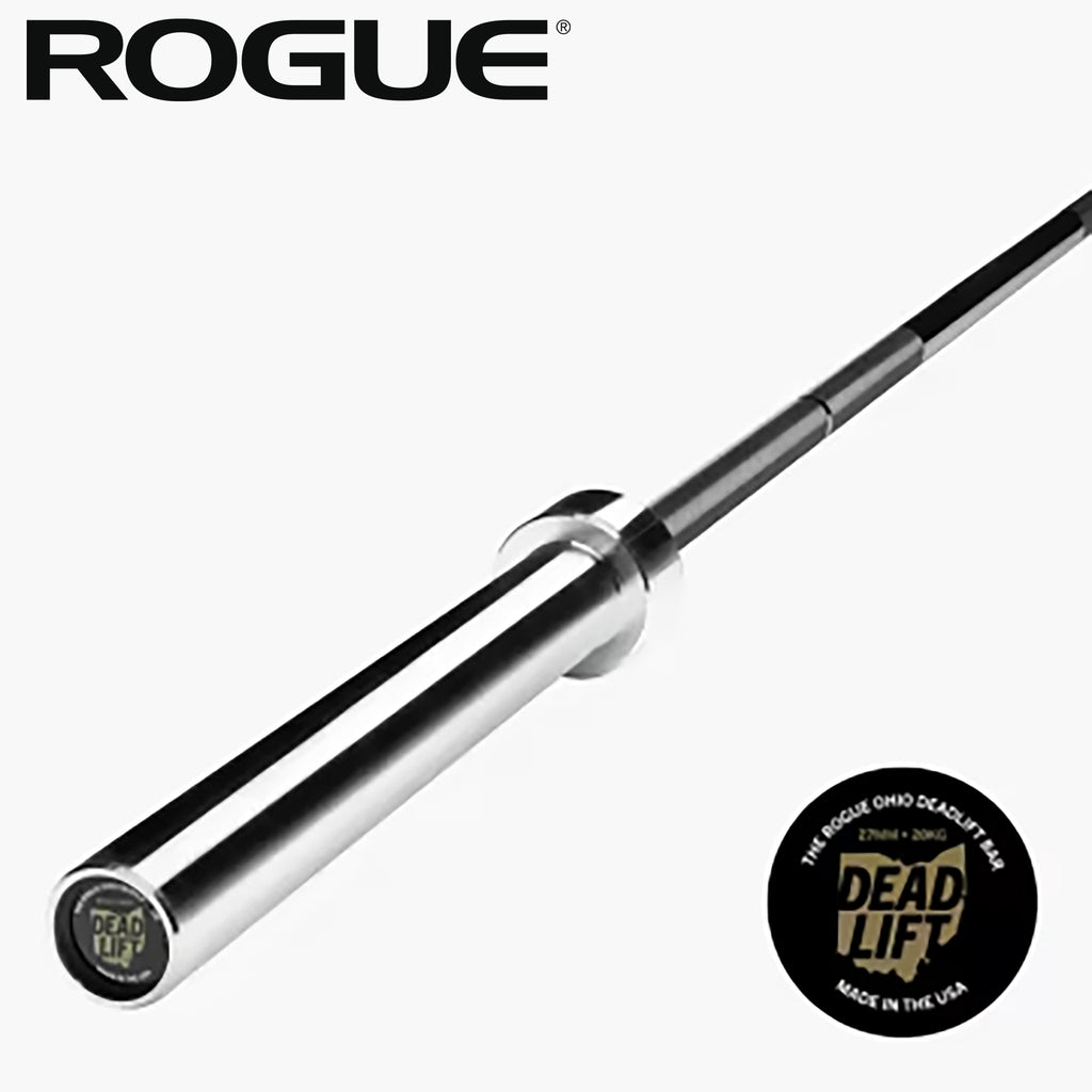 ROGUE オハイオデッドリフトバー（ブラックEコート） — MBC POWER SHOP