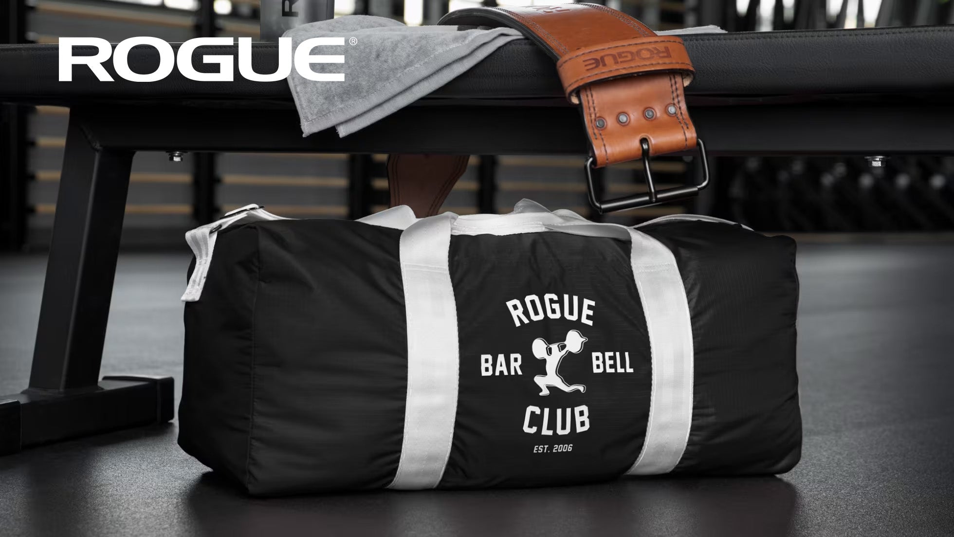 ROGUE オールドスクールジムバッグ — MBC POWER SHOP