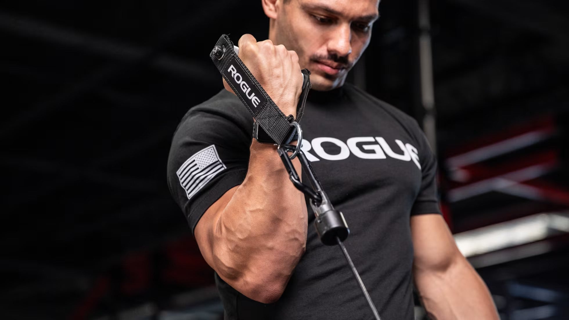 ROGUE シングルハンドル ケーブルアタッチメント ハンドル直径28.5MM