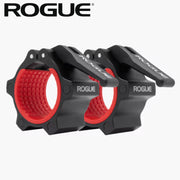ROGUE USAアルミニウムカラー 2.0 マグネティック ブラック　Rogueロゴとカラー本体を正面から捉えた全体構造ディテール