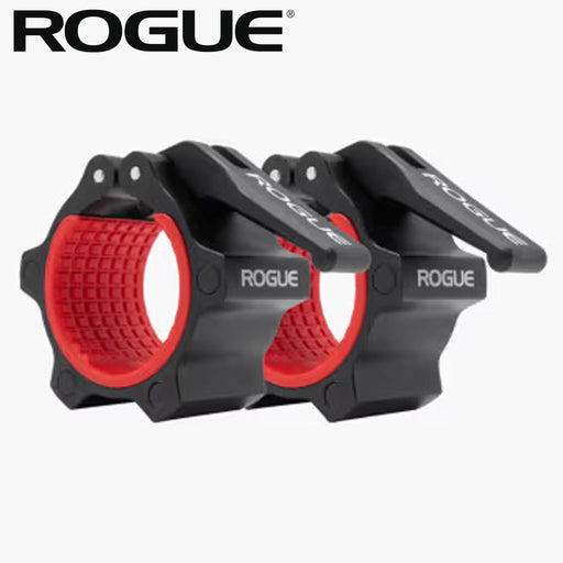 ROGUE USAアルミニウムカラー 2.0 マグネティック ブラック　Rogueロゴとカラー本体を正面から捉えた全体構造ディテール