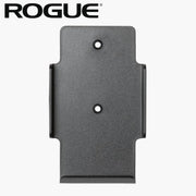 ROGUE エコーバイク スマートフォンホルダー ブラックカラーを正面から捉えた単体ビュー。スマートフォンを固定するスチール製ホルダーの形状や取付穴、保持部分の構造が確認できる構成