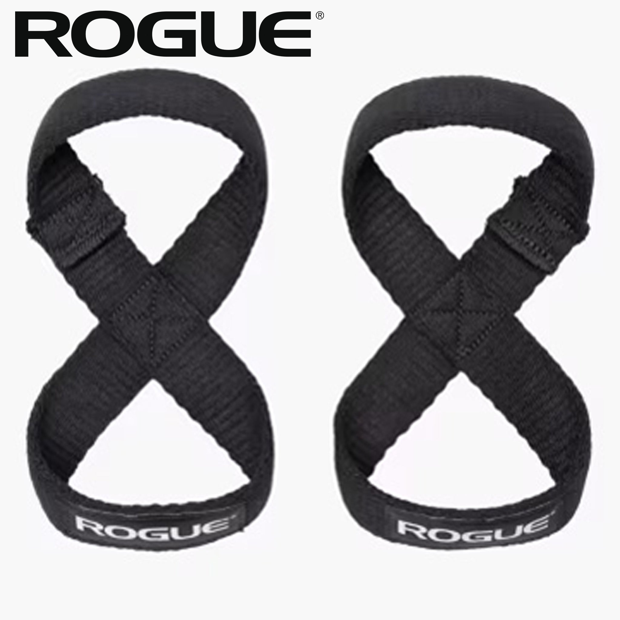ROGUE ヘビーデューティー フィギュア 8 リフティングストラップ 2.0