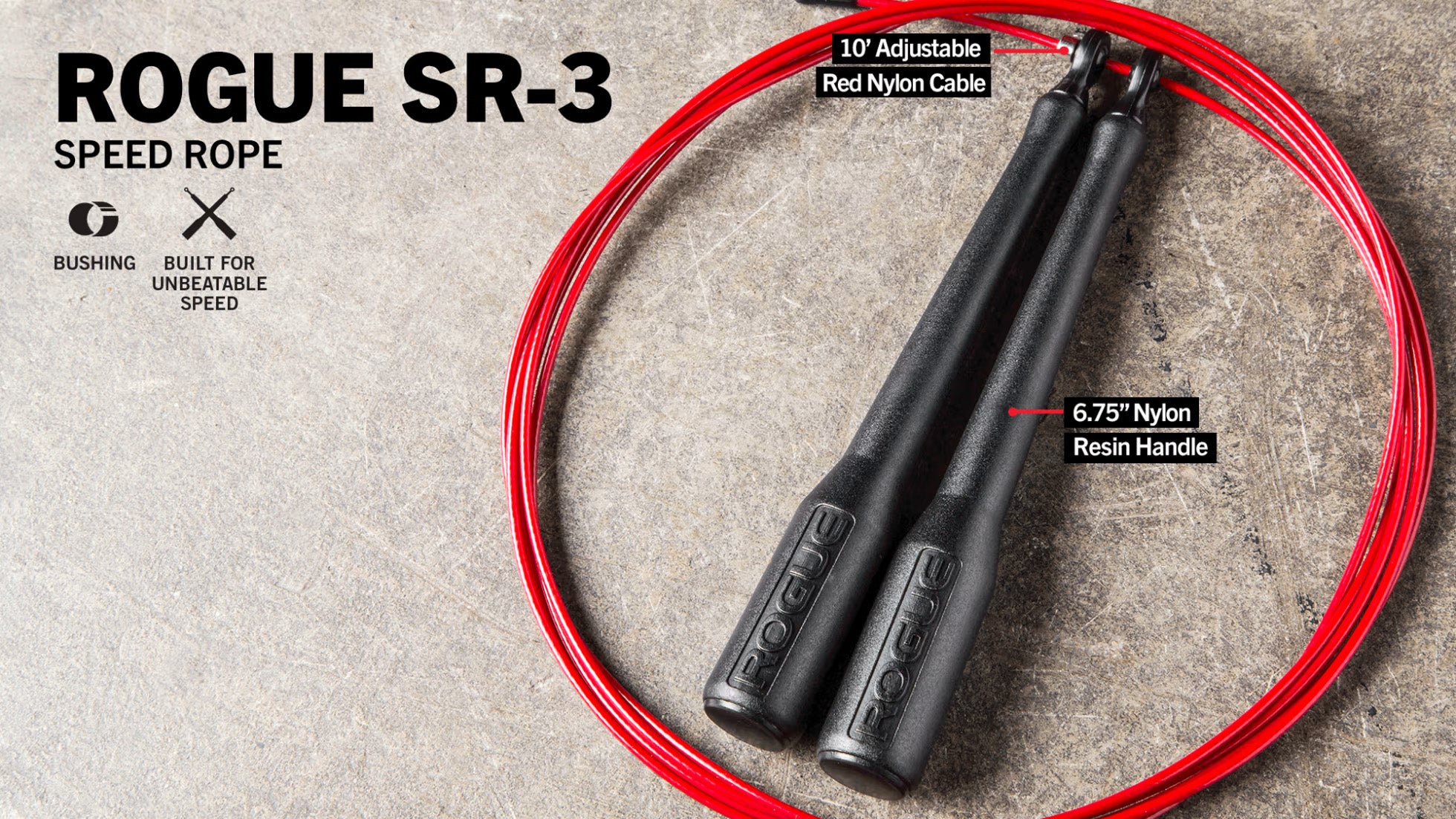 ROGUE SR-3 ブッシング スピードロープ — MBC POWER SHOP