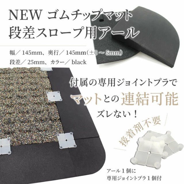 SLDS ジョイントラバーチップマット段差パーツ — MBC POWER SHOP