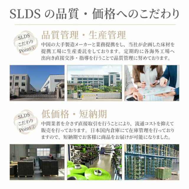 SLDS ジョイントラバーチップマット段差パーツ