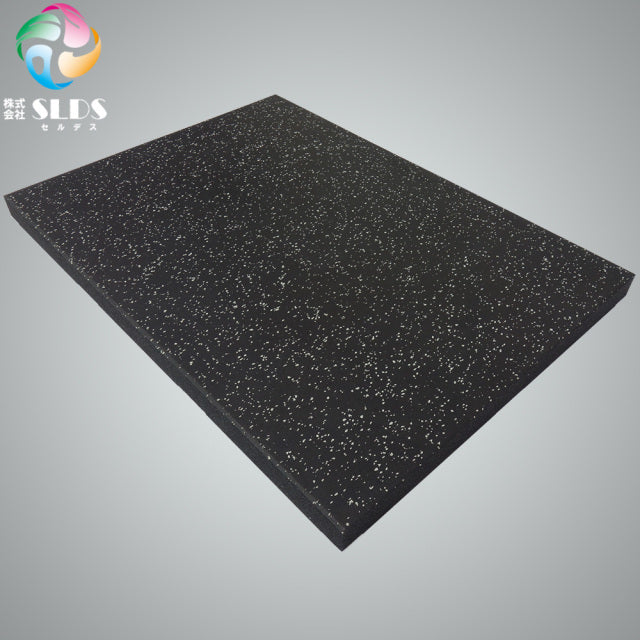 SLDS ジム用大型ジョイントラバーチップマット （65cm×90cm×厚み50mmタイプ）