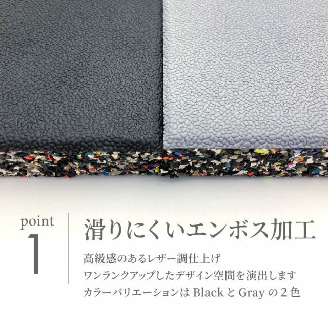 SLDS ジム用ジョイントラバーチップマット YINCAI（50cm×50cm×厚み20mm