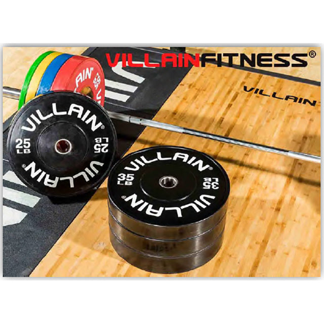【VILLAIN FITNESS】エコノミーバンパープレート 150kgセット VILLAIN エコノミーバンパープレート — MBC POWER SHOP