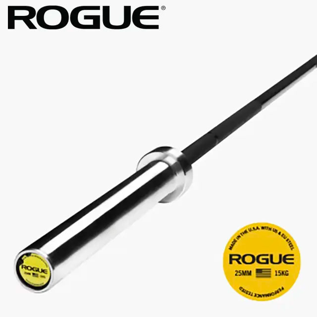 ROGUE 25MM ウィメンズトレーニングバー ブラックジンク — MBC POWER SHOP ROGUE 25MM ウィメンズトレーニングバー ブラックジンク — MBC POWER SHOP