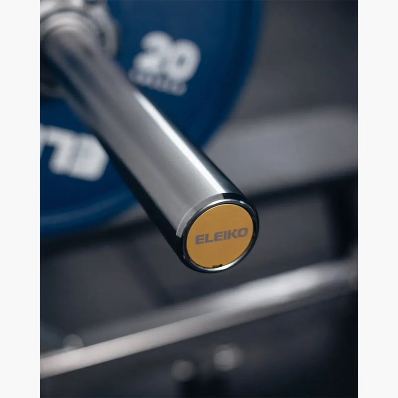 （空輸お取り寄せ商品）ELEIKO 新型パワーリフティングコンペティションバー IPF公認品 [納期2-4週間]