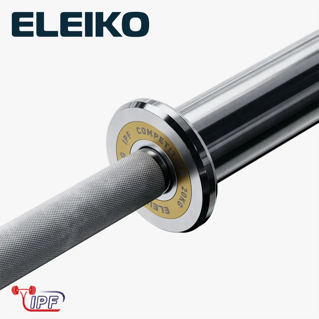 美品　エレイコ　ELEIKO IPF 競技用　パワーリフティングバー　前モデル ELEIKO 新型パワーリフティングコンペティションバー IPF公認品 — MBC