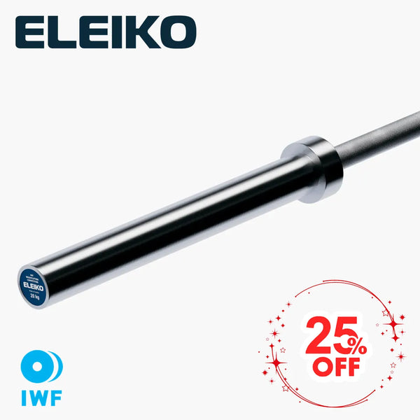 【クローズアウト】ELEIKO ウェイトリフティング コンペティションバー IWF公認品