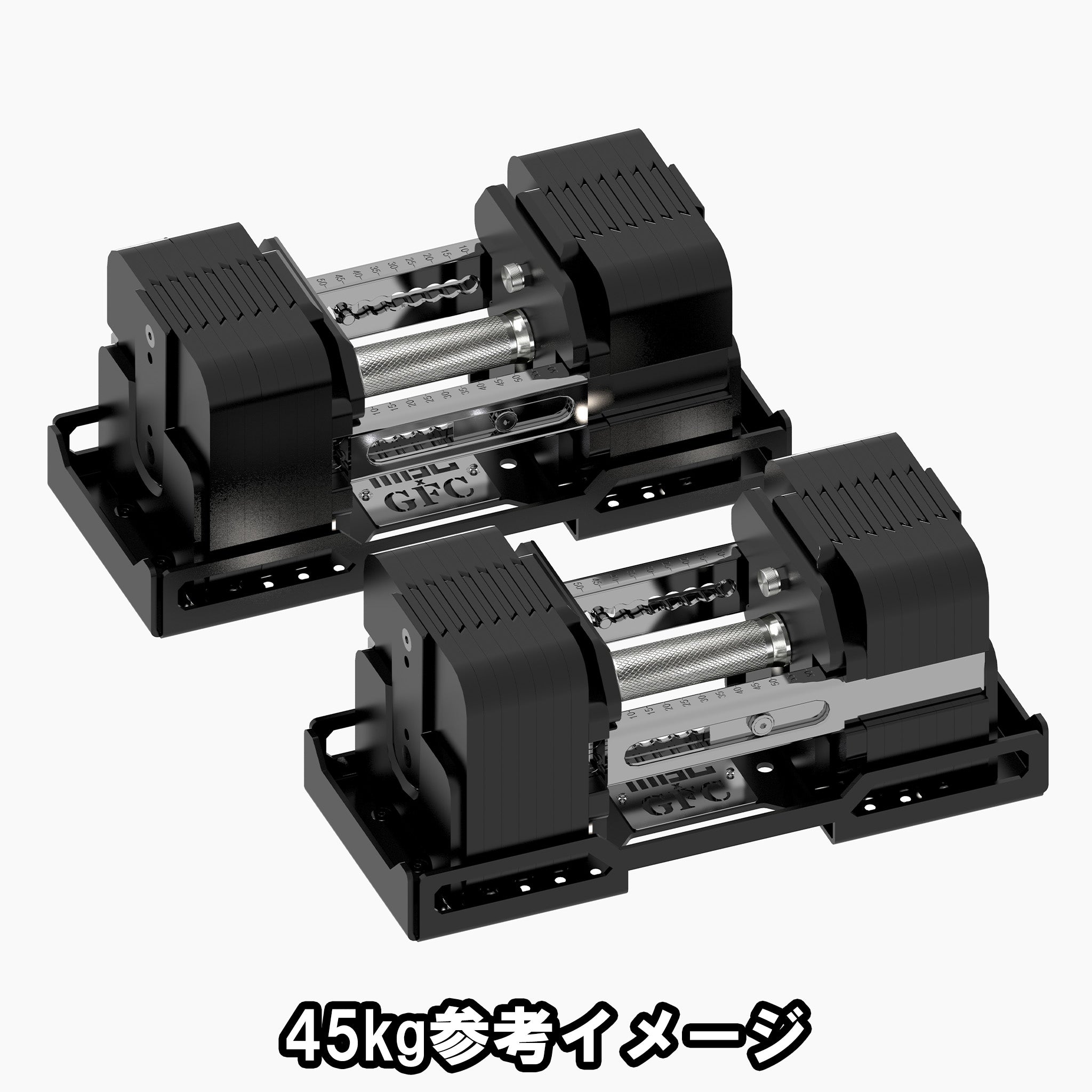 MBC×GFC デュアルアジャスタブルダンベル 35kg 2個セット — MBC POWER SHOP