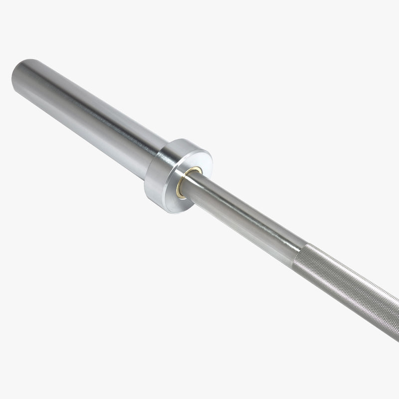 MBC ショートスリーブ パワーバー ステンレス スリーブ付け根を横方向から撮影。ブッシュとショートスリーブ構造が分かる構図