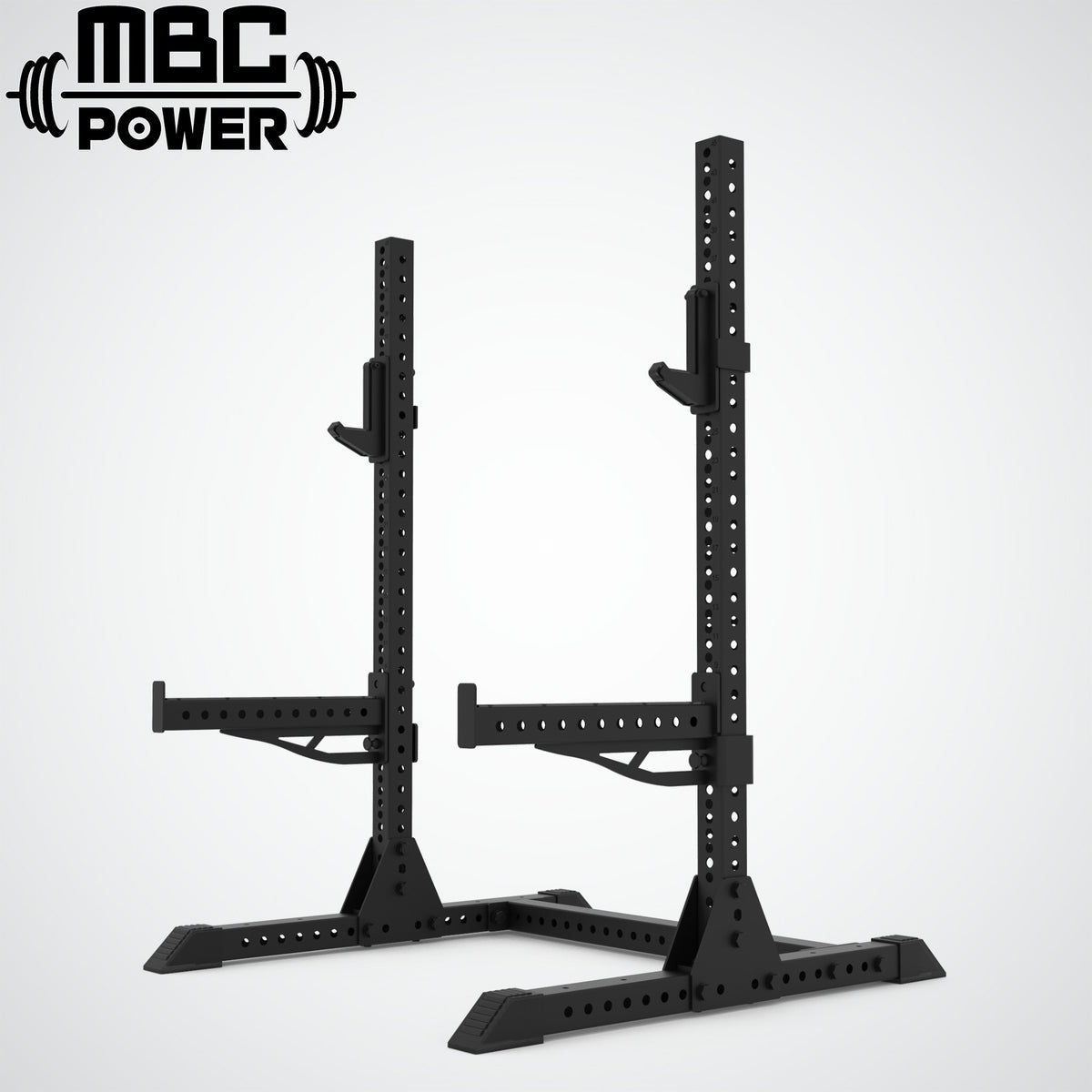 MBC 180cm支柱ペア＋スクワットスタンドハードウェアキット MBC スクワットスタンド スタンダード180cm — MBC POWER SHOP