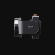 ブラックカラーのBEYOND POWER VOLTRA ローテーターアドオンを真横から写したサイドビュー